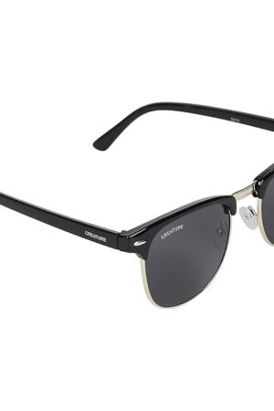 CREATURE UV Protected Black Frame Unisex Sunglasses(SUN-069)